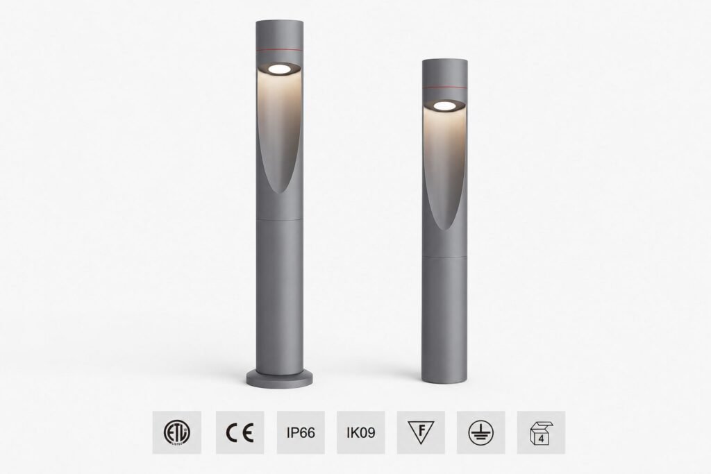 Bollard – C-231 / C-231A / C-231B Series (Tapered Slim Bollard)