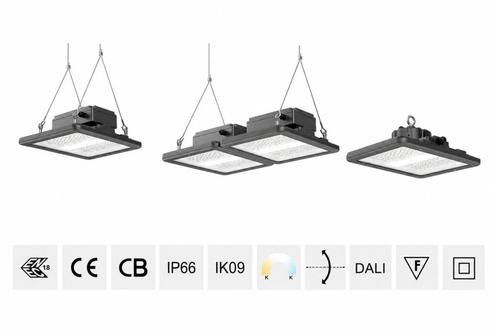 High Bay Light – S-251F-1M (Single Module 150–200W)