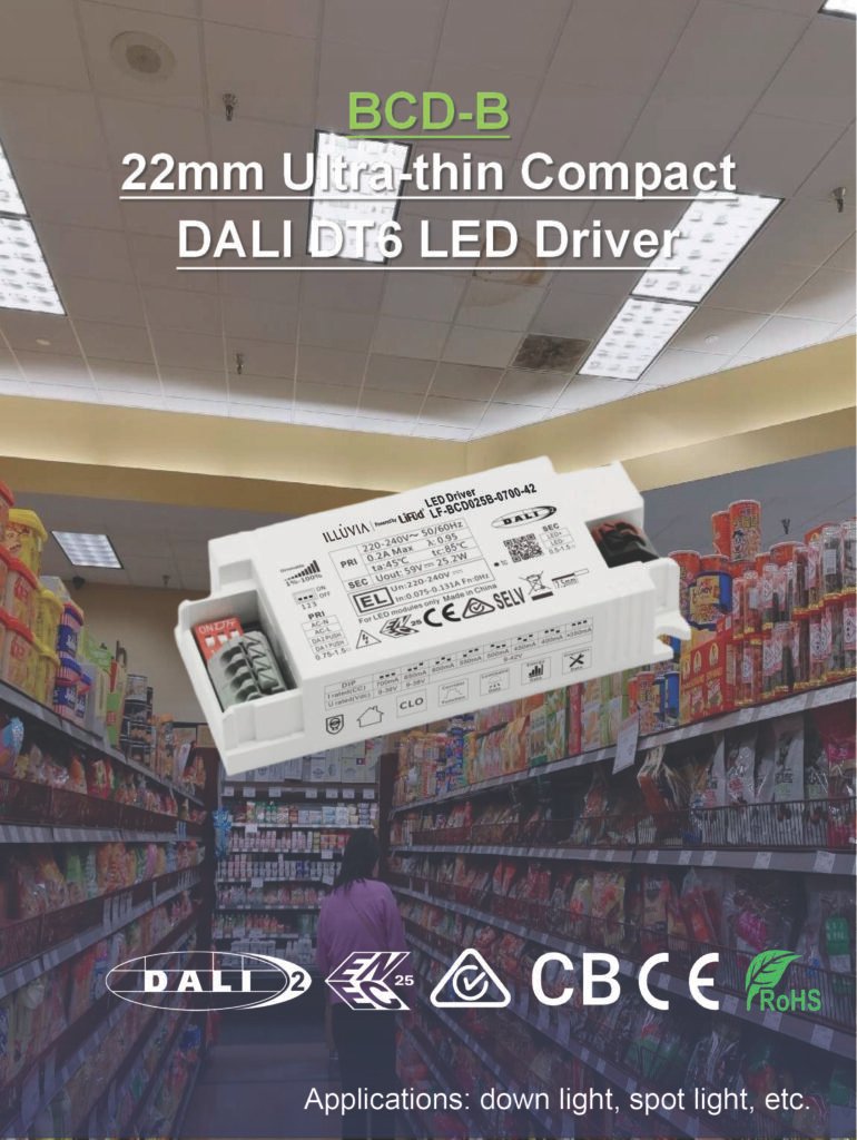 BCD-B – 22mm Ultra-thin
