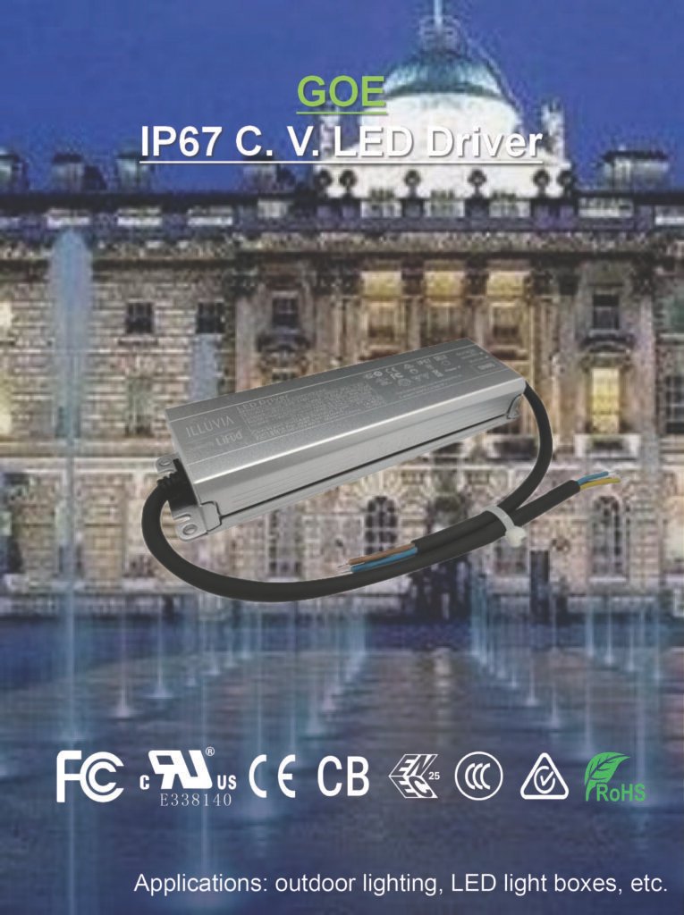 GOE – IP67 C.V. LED Driver