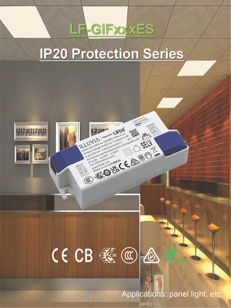 GIF-ES – C.C. IP20 Protection Series